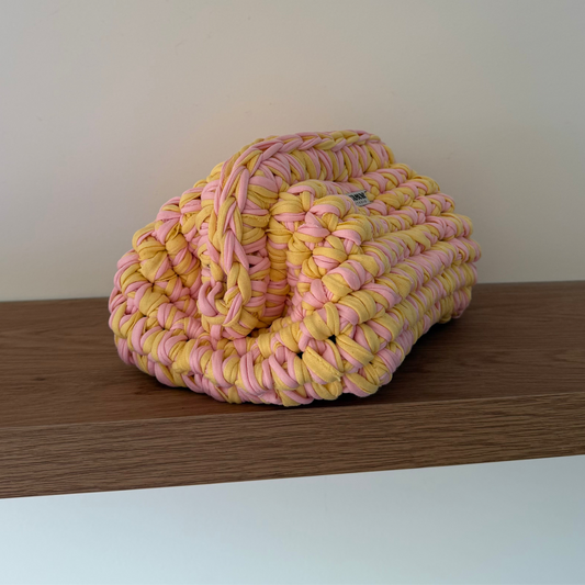 Clutch Jade - Lemon & Pink